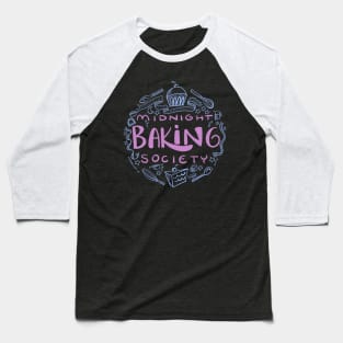 Midnight Baking Society Baseball T-Shirt